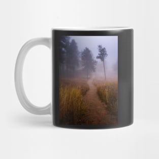 Foggy Path in the Mountains Mug